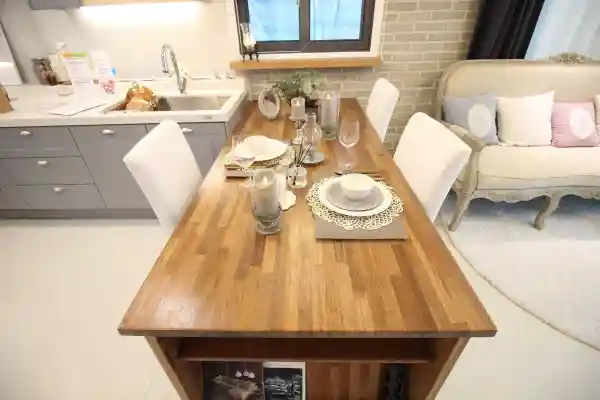 Solid Wood Dining Table Set